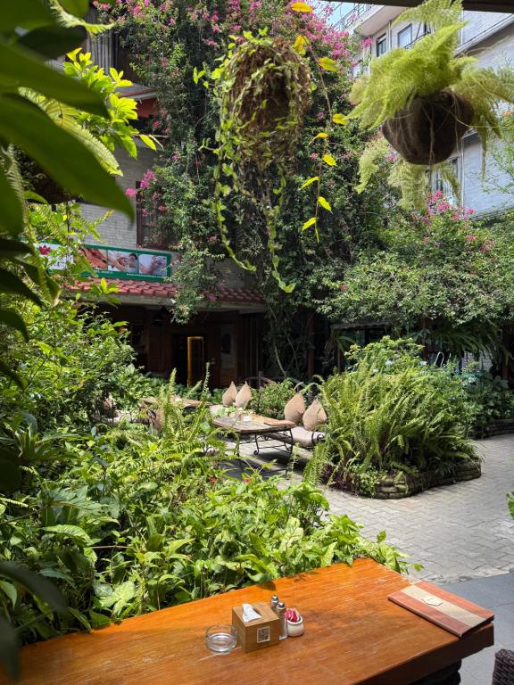 Jardí fora de Hotel Middle Path & Spa