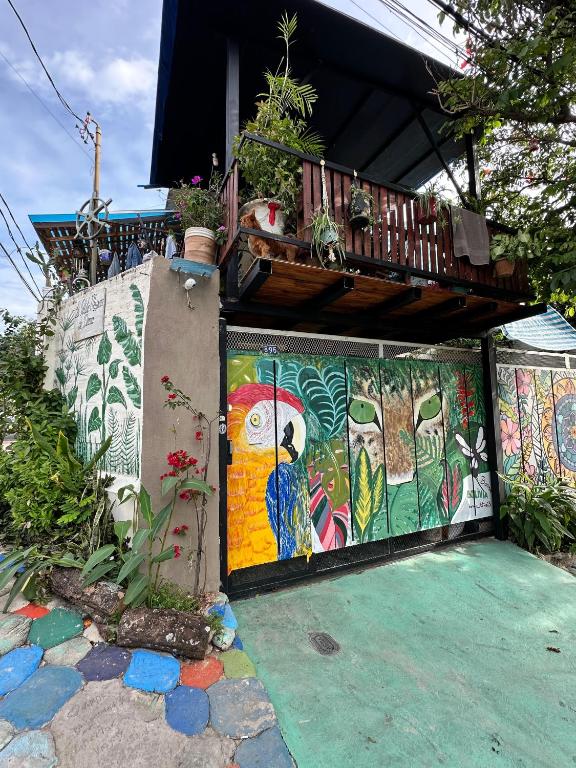 Zahrada ubytování La Petite Maison de Diana