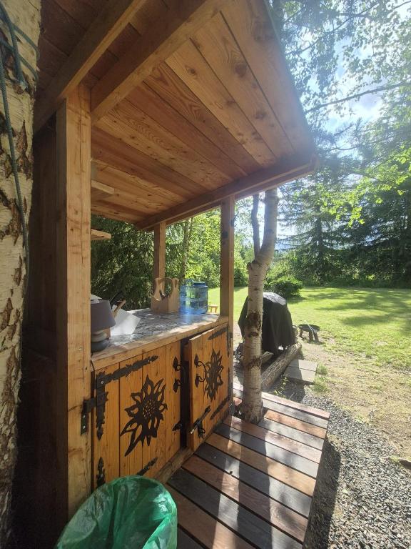 Zahrada ubytování Glamping Stola- Šepot kvetov