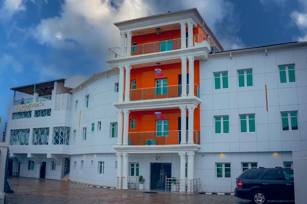 Budova, kde se hotel nachází