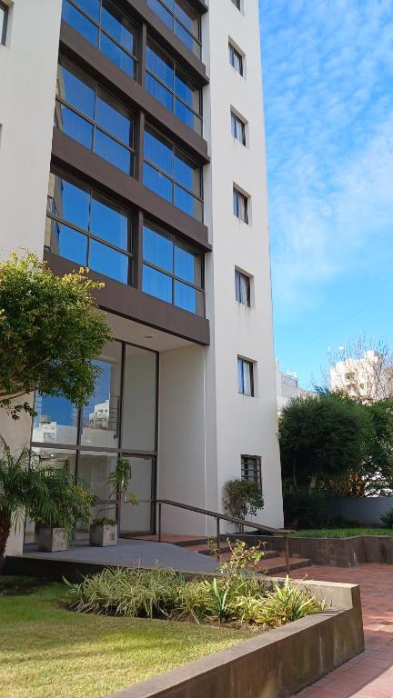 Bygningen som lejligheden ligger i