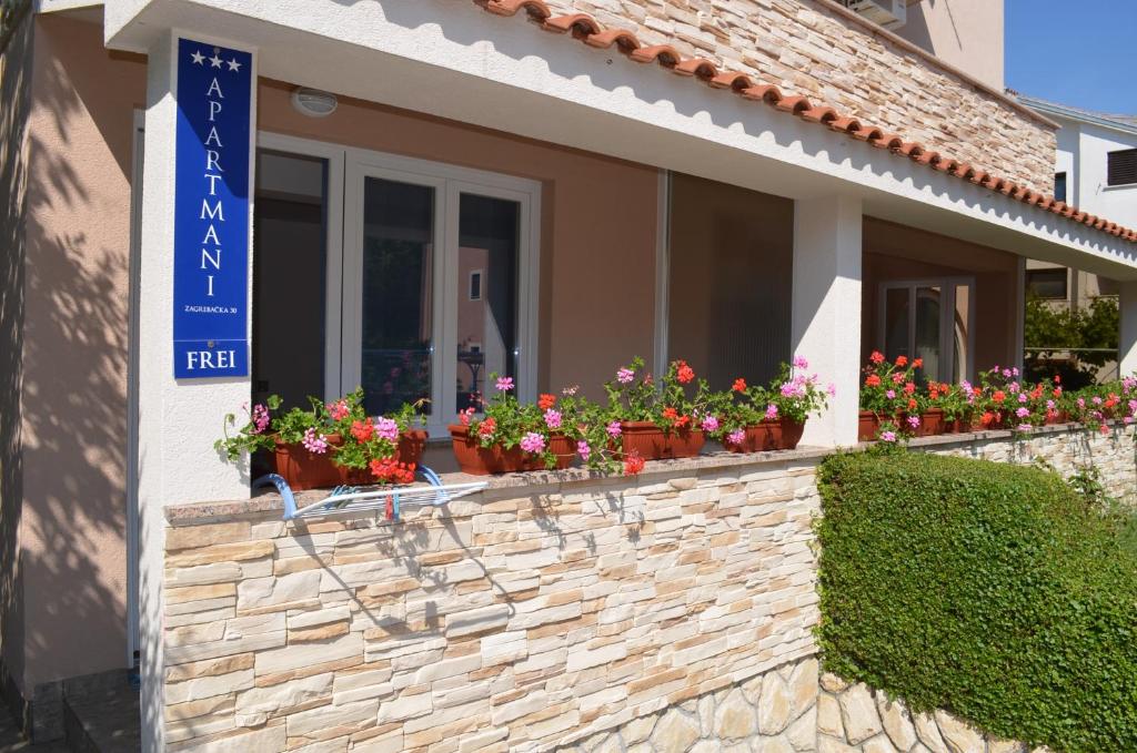 Ogród w obiekcie Apartments Hrgovcic
