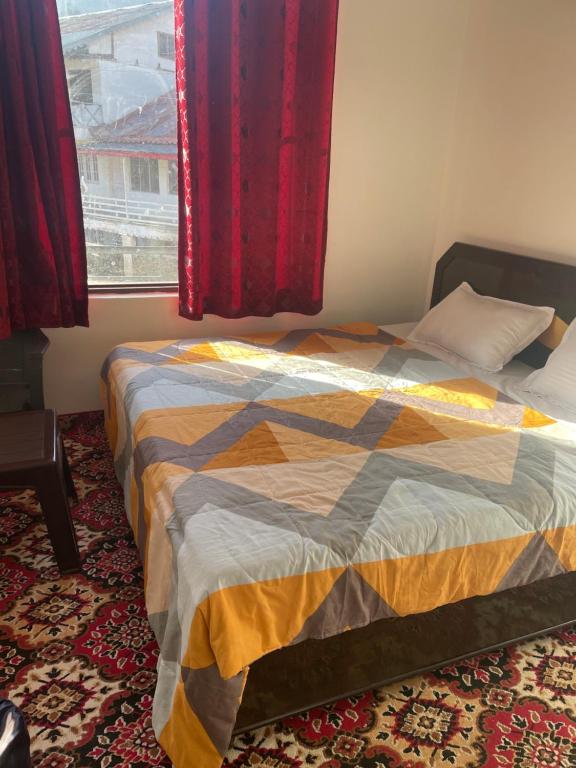 Postel nebo postele na pokoji v ubytování Kablash guest house