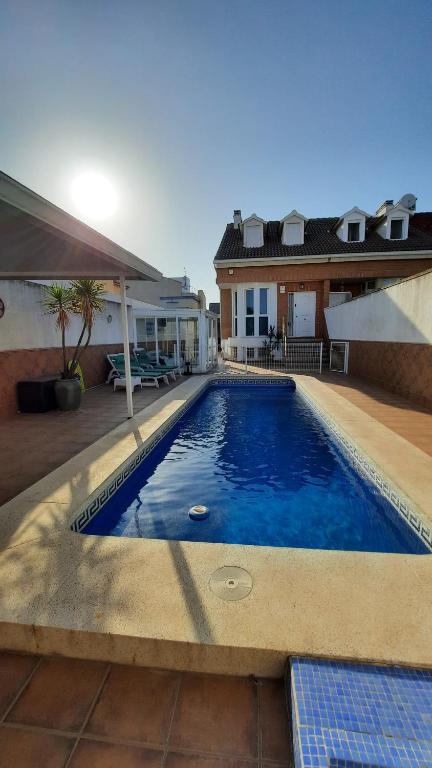 Πισίνα στο ή κοντά στο Casa Delia con piscina privada