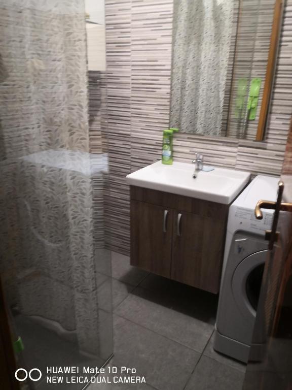 Koupelna v ubytování Marko Polo Apartment