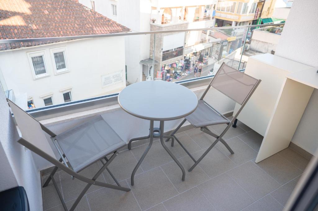 Balkón nebo terasa v ubytování Guesthouse Sidro