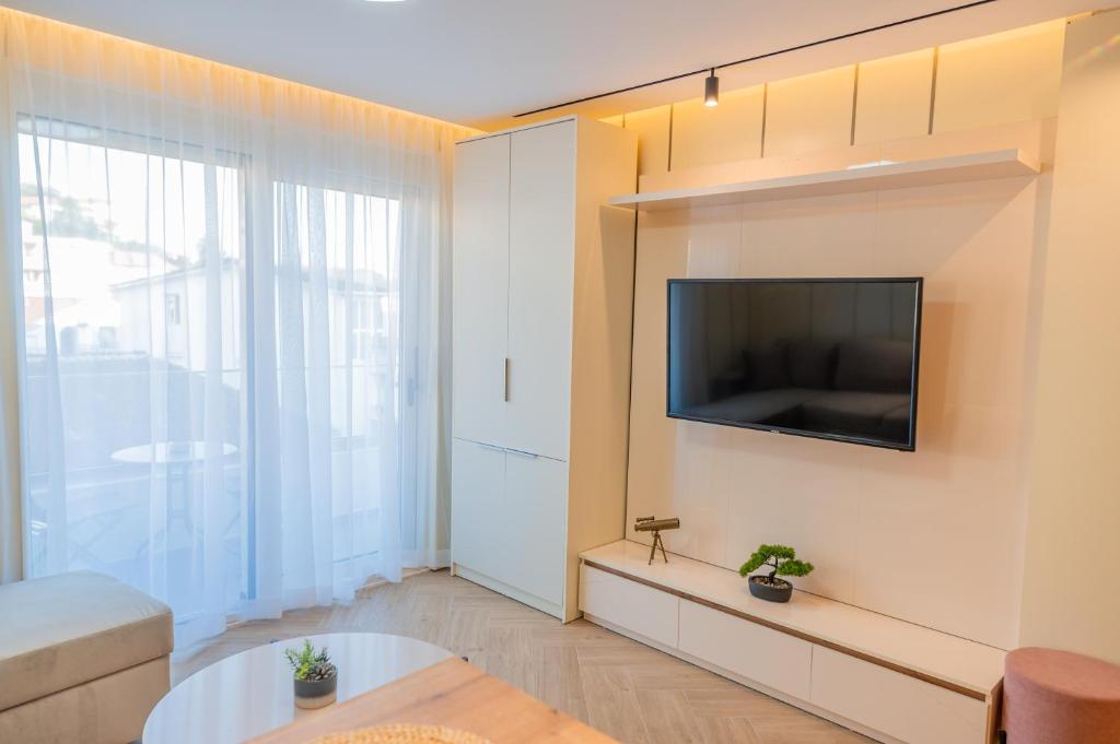 TV a/nebo společenská místnost v ubytování Guesthouse Sidro