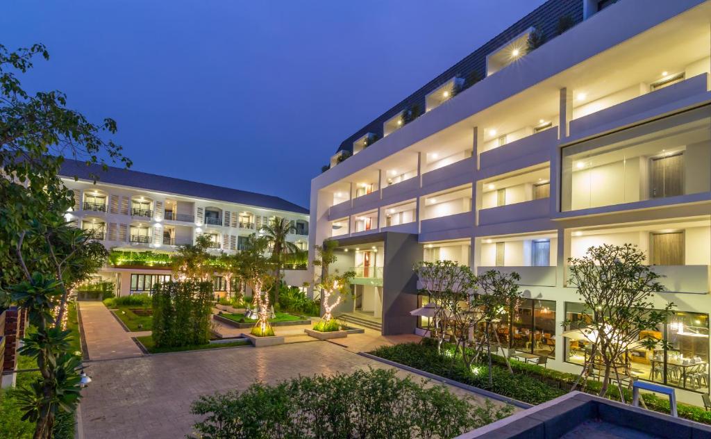 Zahrada ubytování Damrei Angkor Hotel