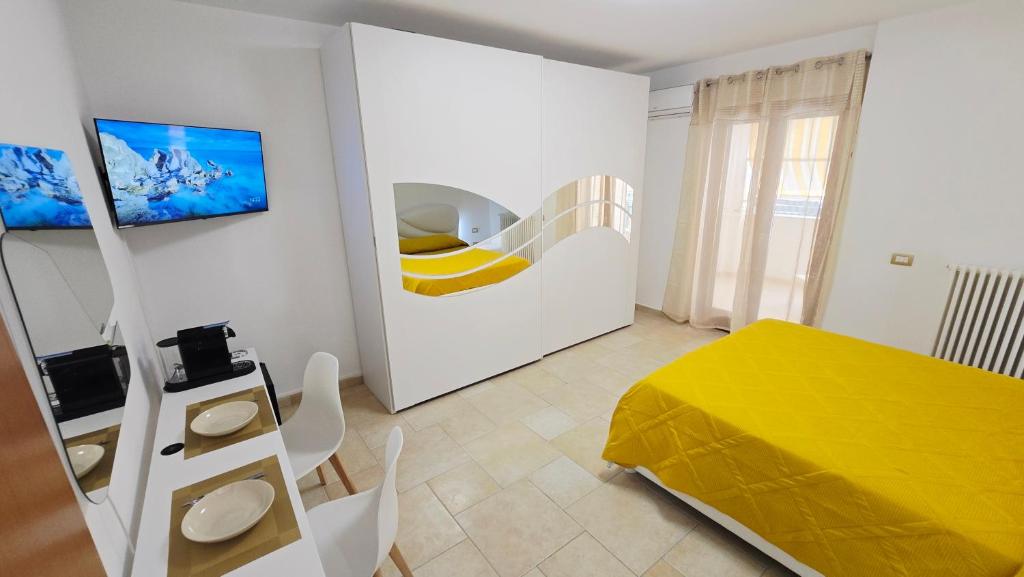 TV a/nebo společenská místnost v ubytování MaVa ROOMS