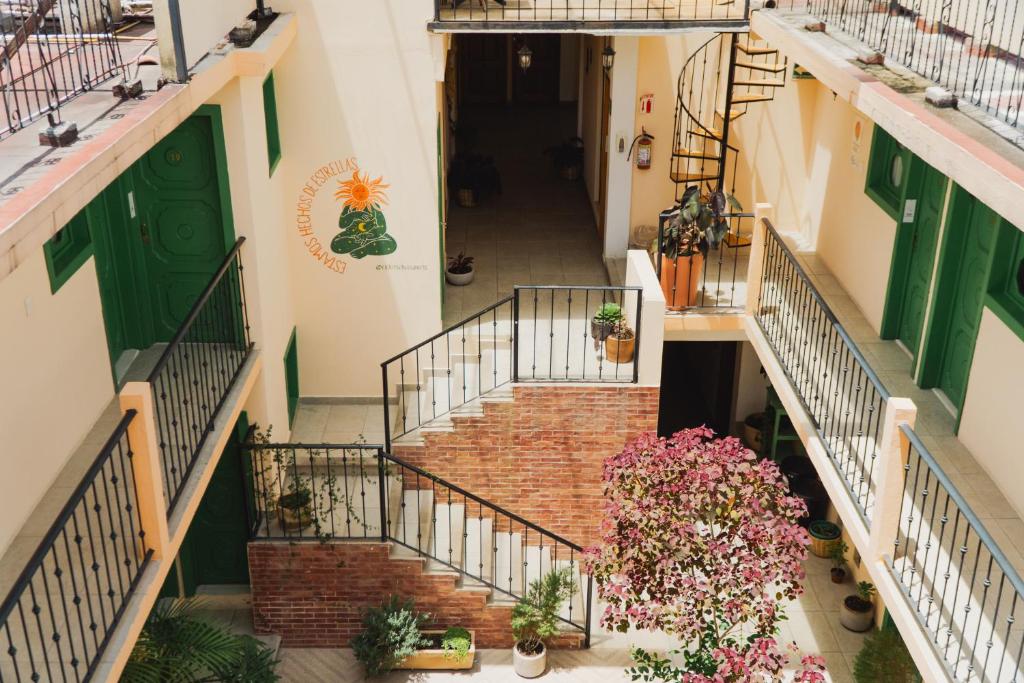 Balkón nebo terasa v ubytování Hotel Cielo y Selva, San Cristobal de las Casas