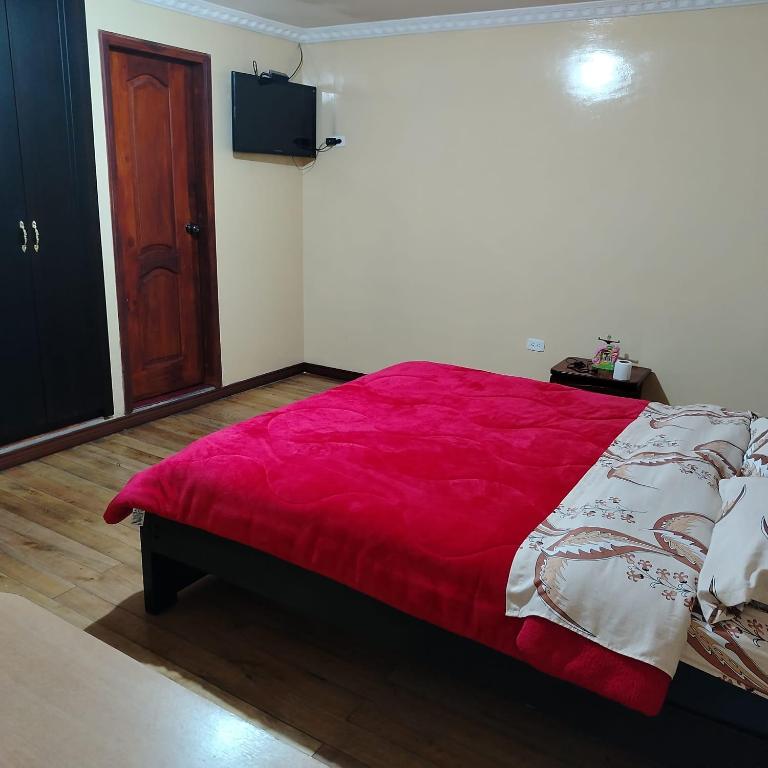 Postel nebo postele na pokoji v ubytování Hostal Mediodía MATRIZ