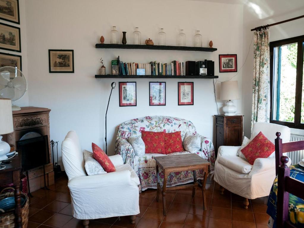 Posezení v ubytování Peaceful Ligurian Hill Stay