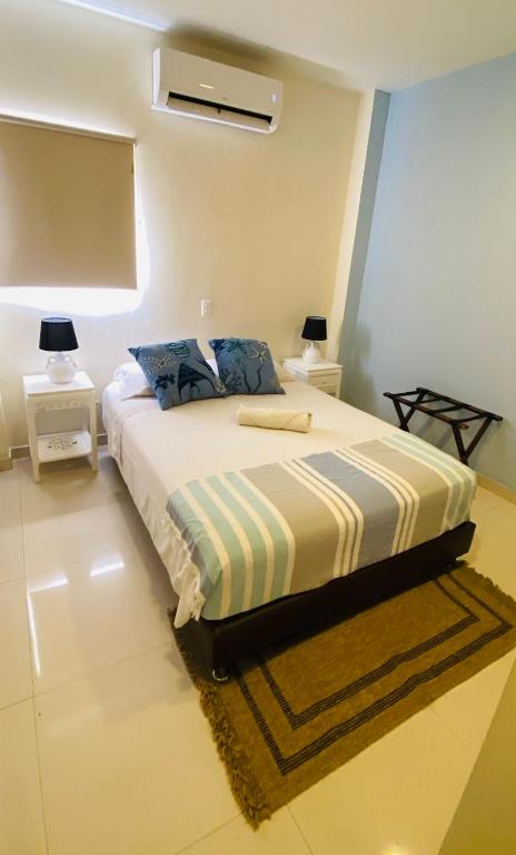Letto o letti in una camera di Summer House Inn San Andres