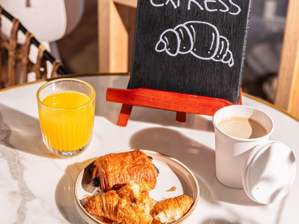 Možnosti snídaně pro hosty v ubytování ibis Styles Neckarsulm