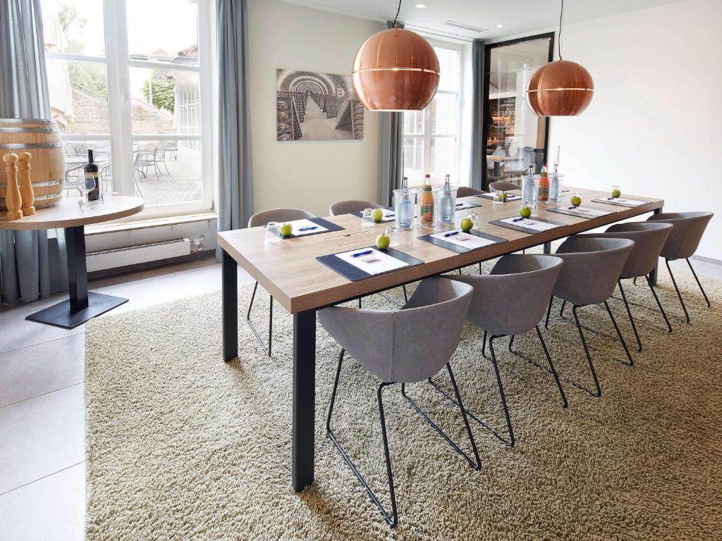 Posezení v ubytování ibis Styles Neckarsulm