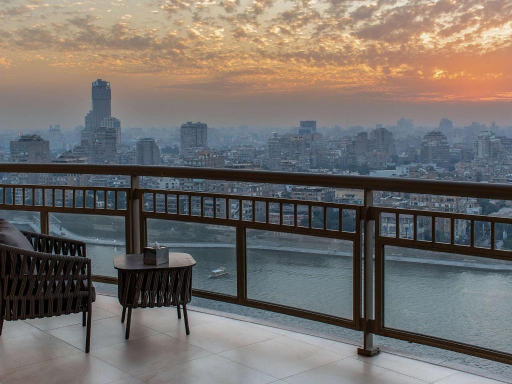 Balkón nebo terasa v ubytování Sofitel Cairo Downtown Nile
