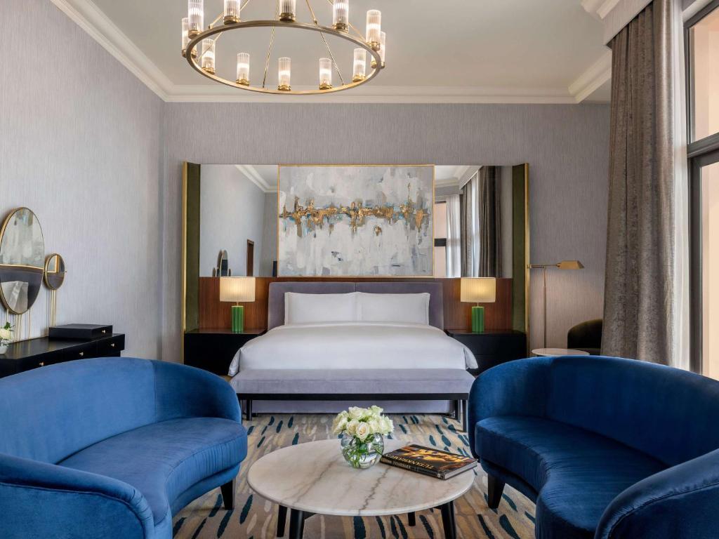 Posezení v ubytování Sofitel Cairo Downtown Nile
