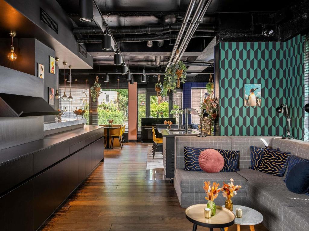 Posezení v ubytování ibis Styles Hasselt City Centre