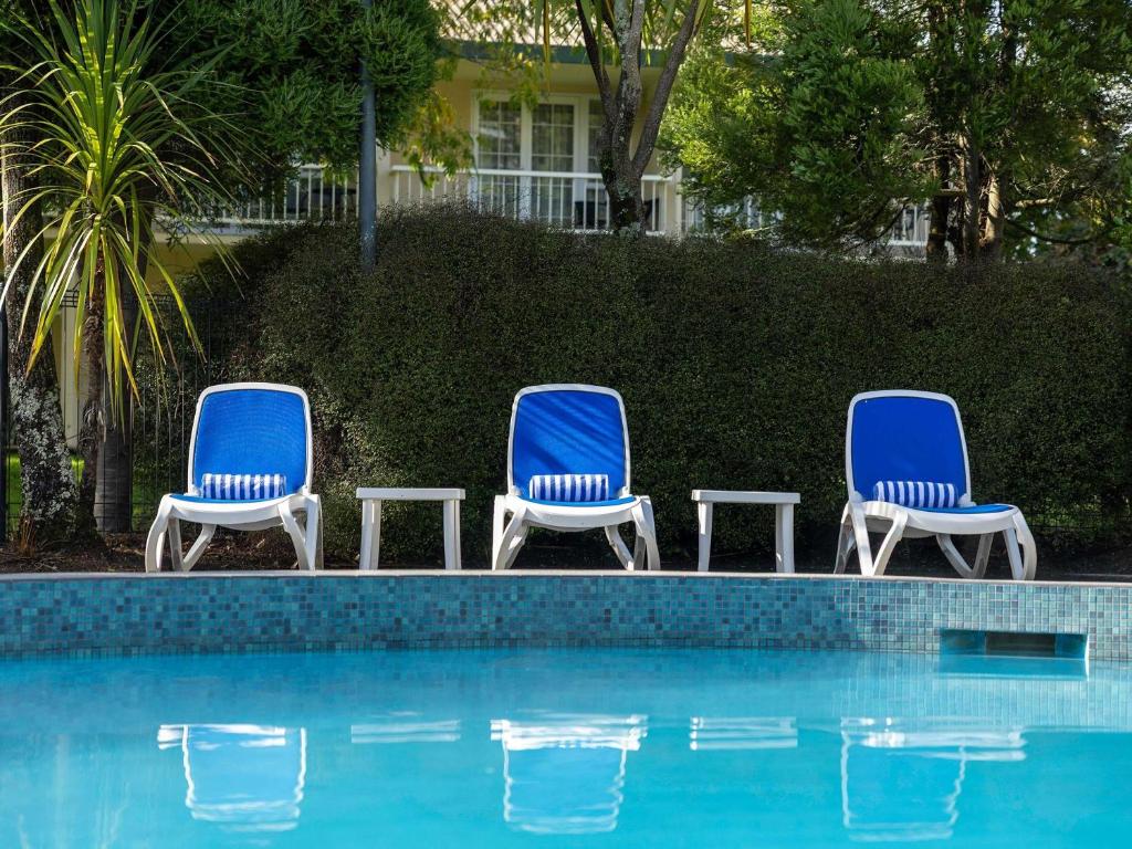 Bazén v ubytování Wairakei Resort Taupo nebo v jeho okolí