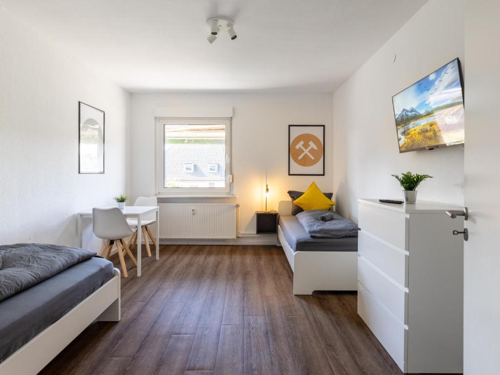 Posezení v ubytování Nice Apartment Marl