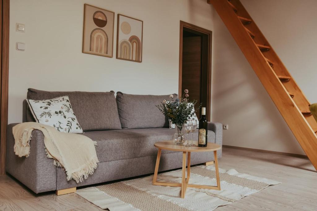 Posezení v ubytování Apartmán MiLoo