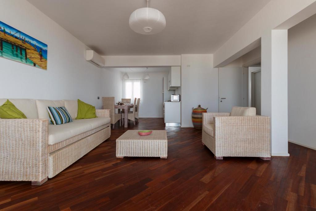 Posezení v ubytování Villa ao Mar