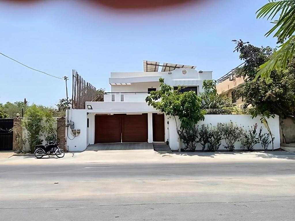 Bygningen som villaen ligger i