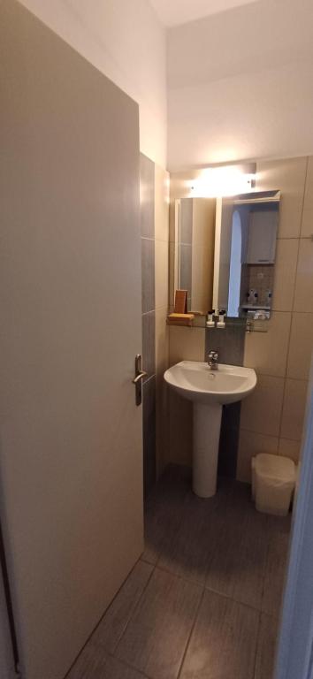 Koupelna v ubytování Villa Kavourakia