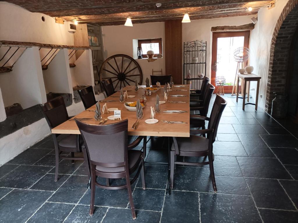 Posezení v ubytování Hôtel/Restaurant à la Ferme