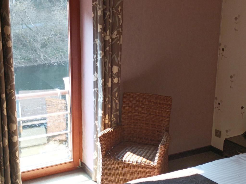 Posezení v ubytování Hôtel/Restaurant à la Ferme