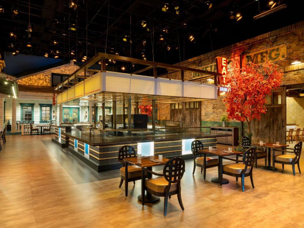 Restaurace v ubytování Fairmont Austin