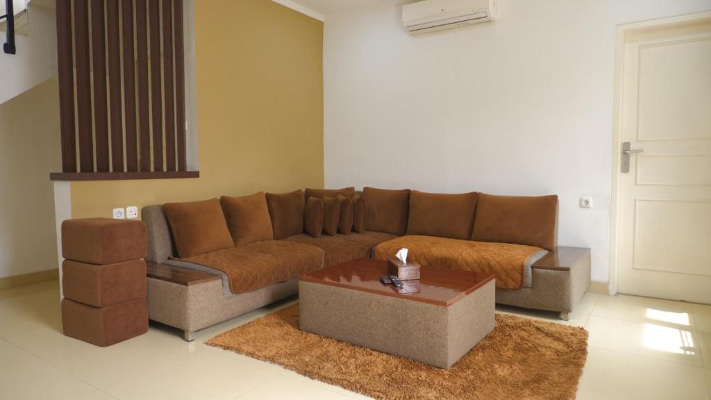 Posezení v ubytování Diyar Villas Puncak K3/9