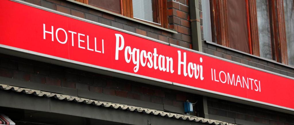 Certifikát, hodnocení, plakát nebo jiný dokument vystavený v ubytování Hotelli Pogostan Hovi