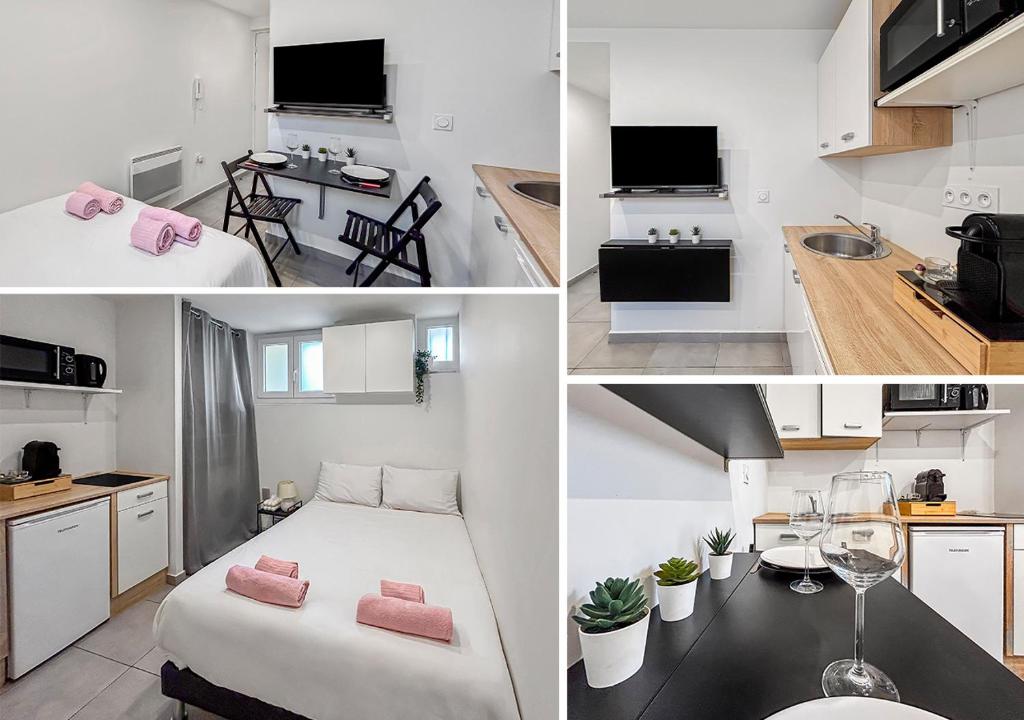 Studio Centre Ville proche TRAM & Port, Wifi Gratuit
