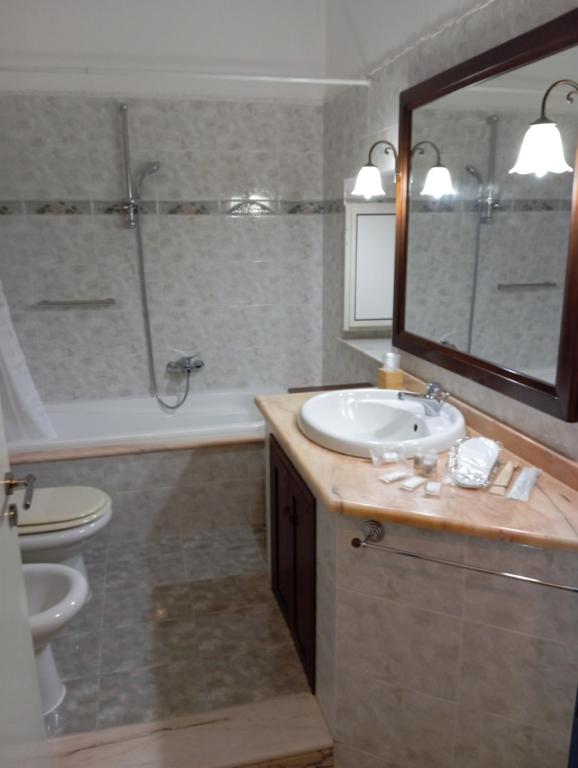 Koupelna v ubytování Guest House Casa Minardi