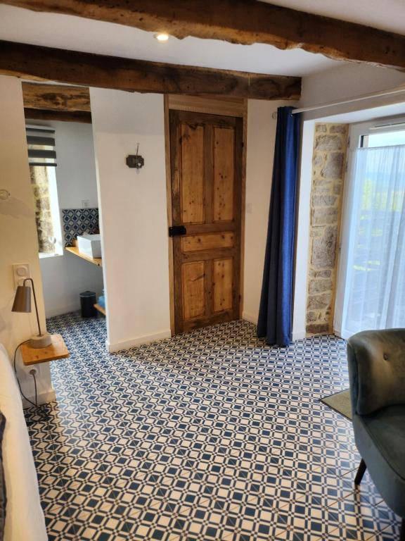 Posezení v ubytování chambres d'hôtes le clos marty
