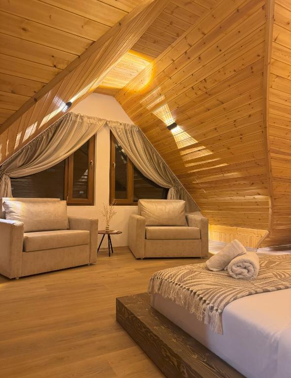 Un lugar para sentarse en Valter & Drita's Guesthouse