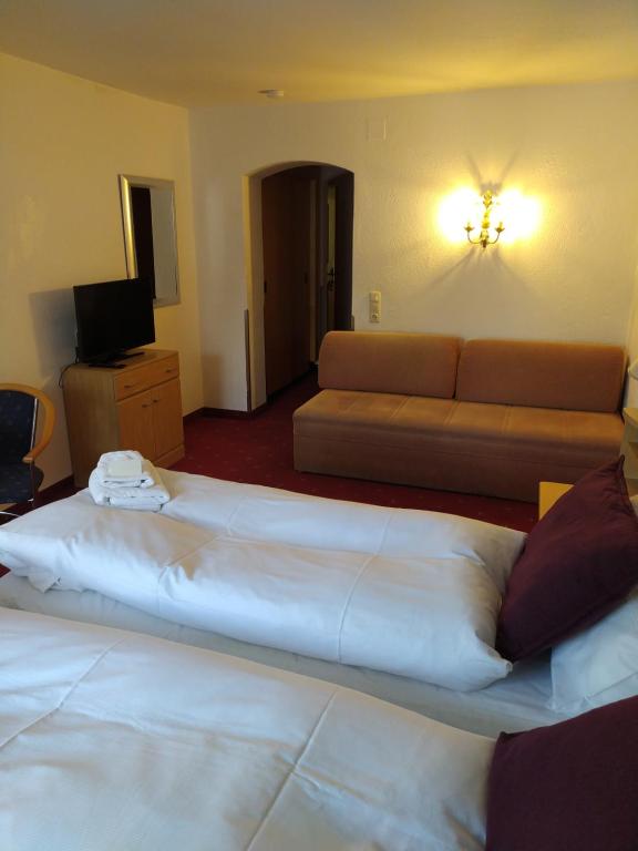 TV a/nebo společenská místnost v ubytování Langley Hotel Rendlhof