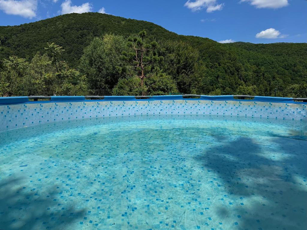 The swimming pool at or close to садиба В ГОРАХ у Аліни
