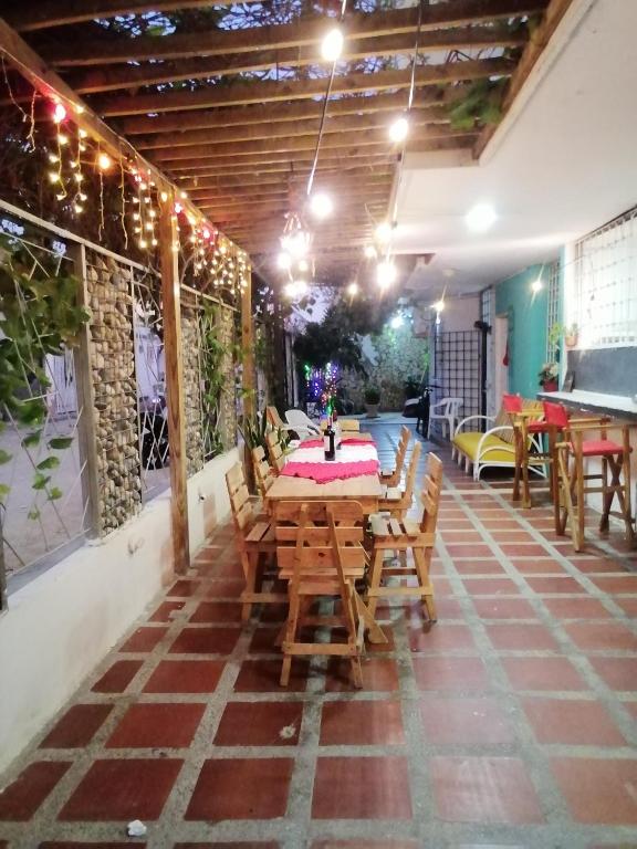 Restaurace v ubytování Sai hostels