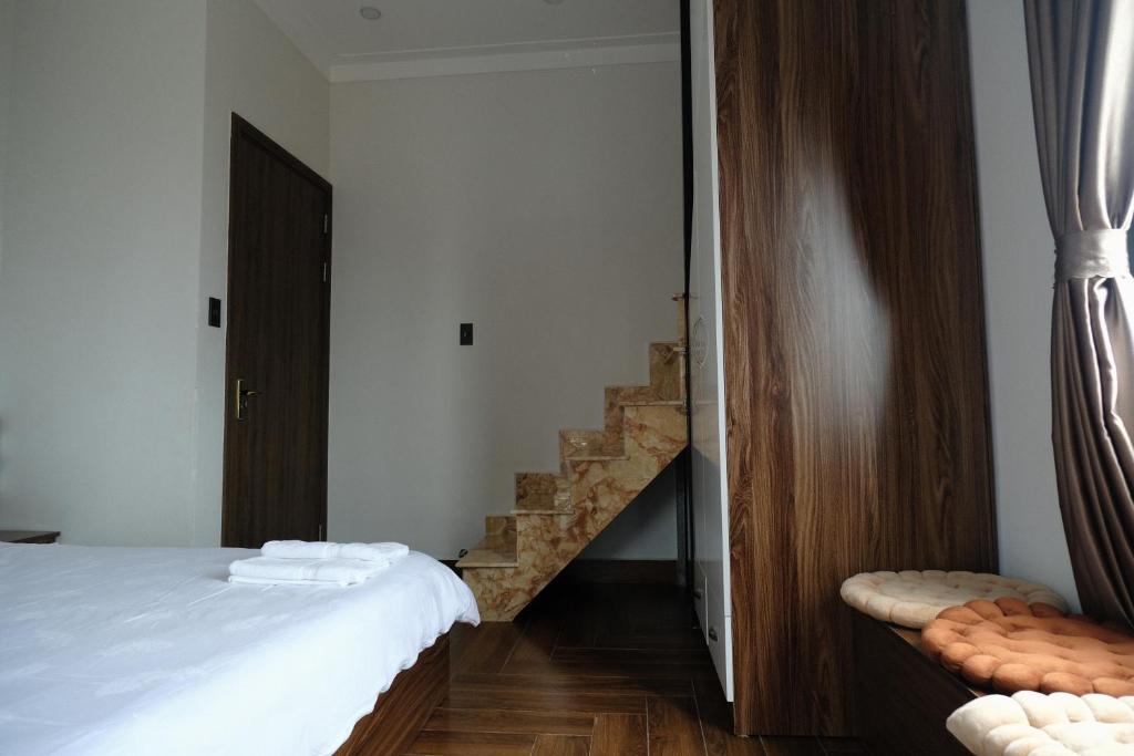 เตียงในห้องที่ I'm Home in Dalat