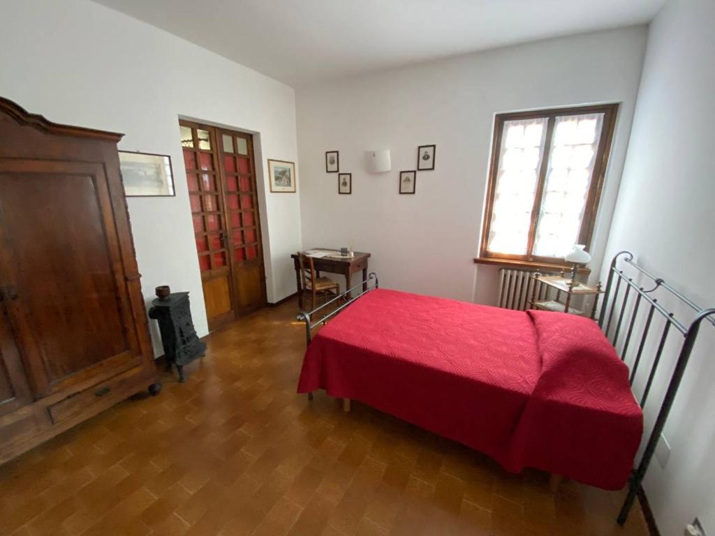 Łóżko lub łóżka w pokoju w obiekcie Villa Margherita