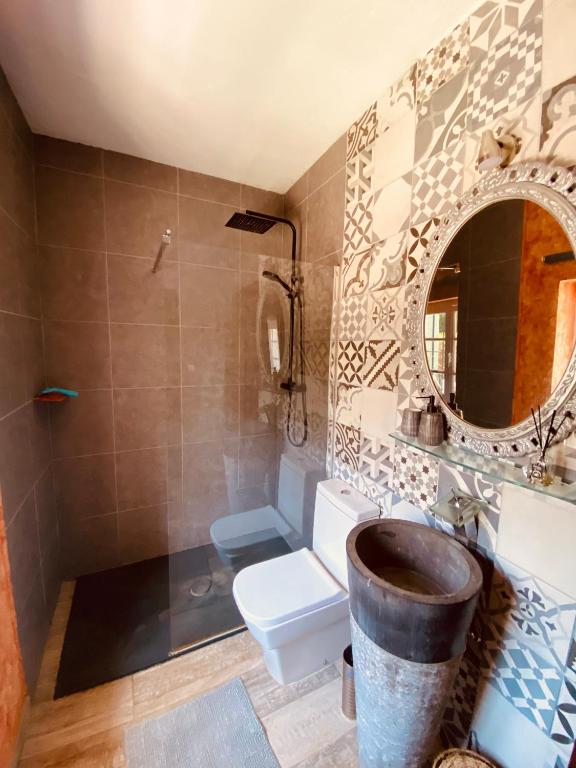Kúpeľňa v ubytovaní Finca Dos Hermanos