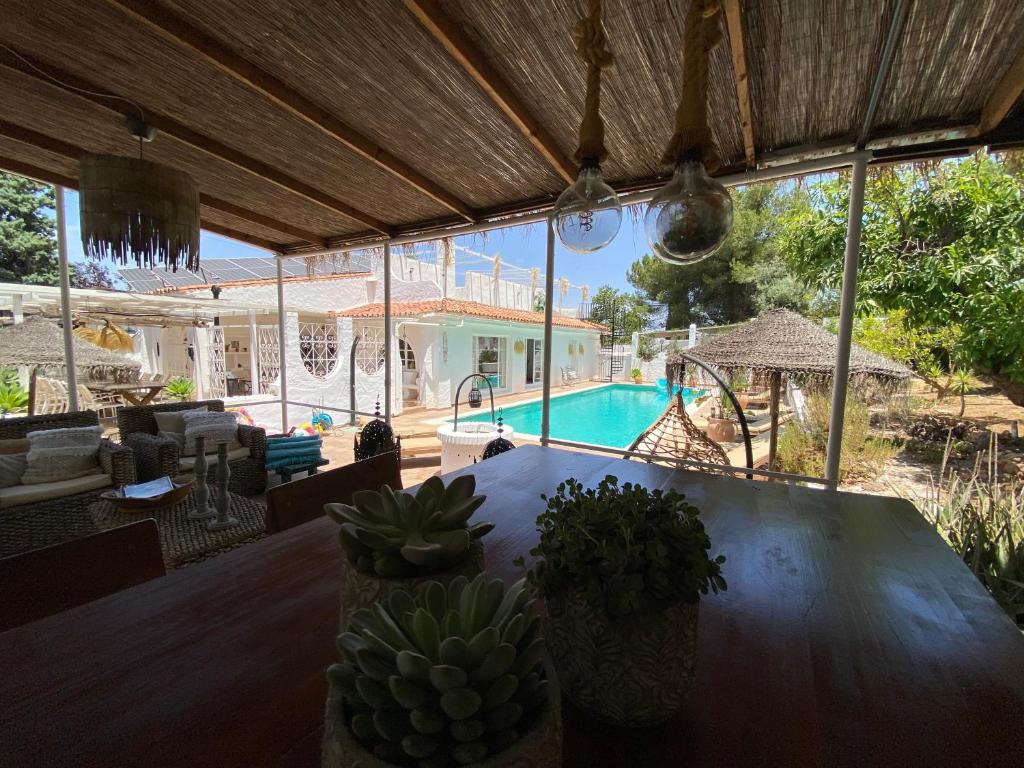 Bazén v ubytovaní Finca Dos Hermanos alebo v jeho blízkosti