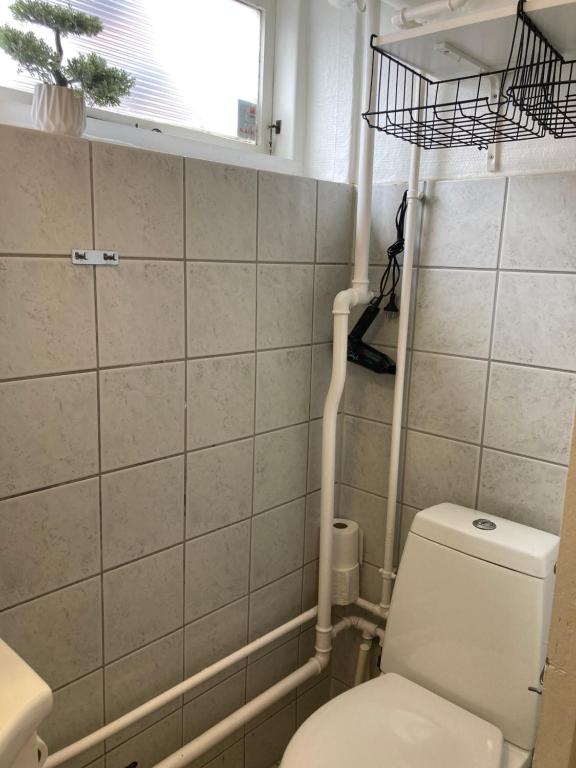Koupelna v ubytování Spangsbo b&b