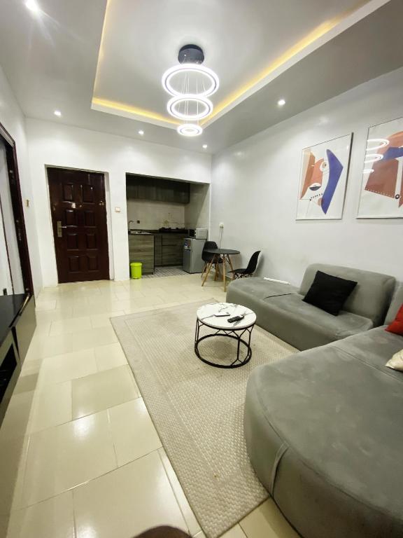 Posezení v ubytování BlueStone Home