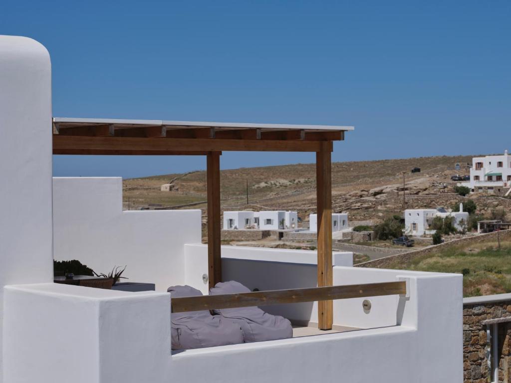 Balkón nebo terasa v ubytování Le Palme Mykonos