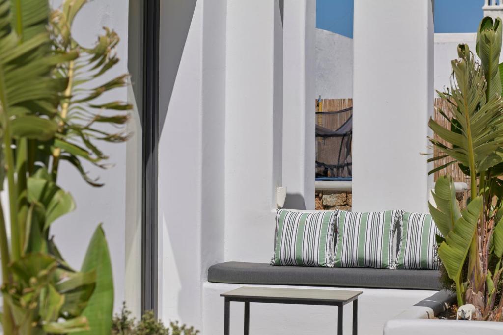Posezení v ubytování Le Palme Mykonos