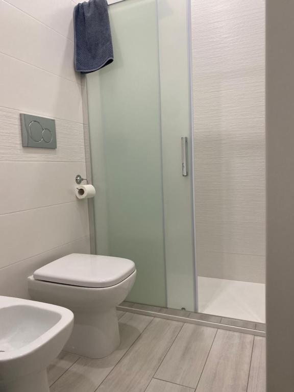 Koupelna v ubytování RoomsCarli