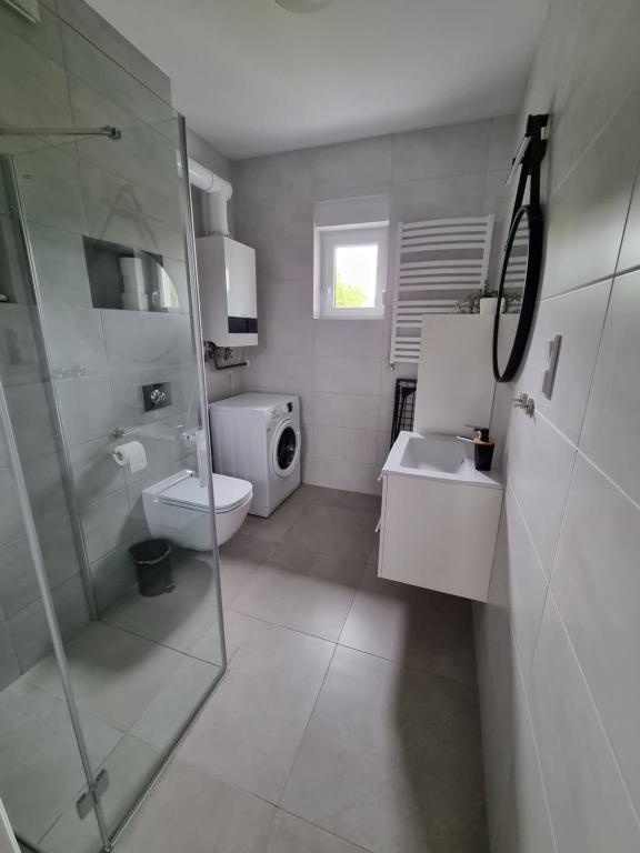 Kúpeľňa v ubytovaní Holiday Home Mierki